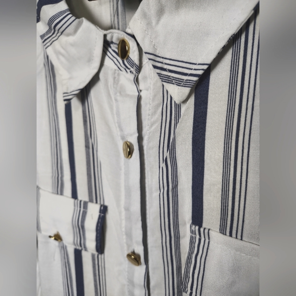 Marianne Women's Striped Sleeveless Dress Or Top Size 2X - Picture 9 of 9